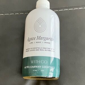 Withco Agave Margarita Cocktail Mixer with Lime - Just add Tequila or Mezcal